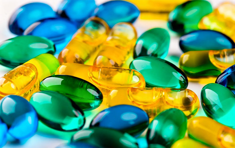 Softgel capsules encasing