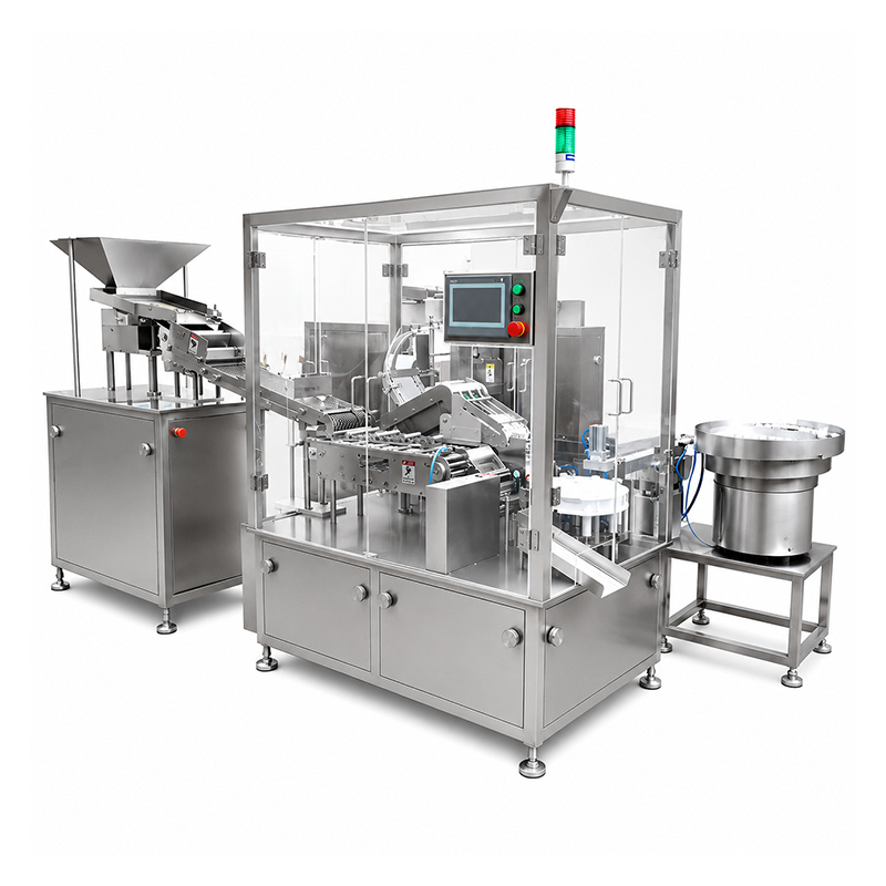 APK-60 High-Speed Automatic Effervescent Tablets Tube Filling Machine