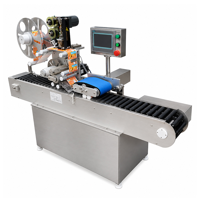 APKZL-60 Automatic Straight Tube Labeling Machine