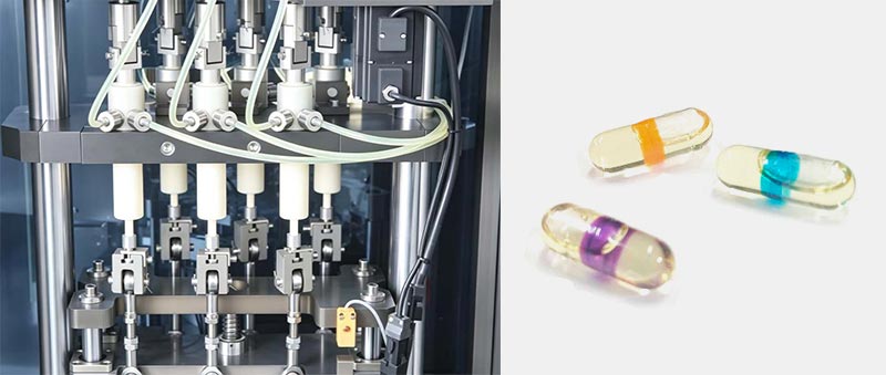 High Precision Ceramic Pumps Capsule Filling Machine