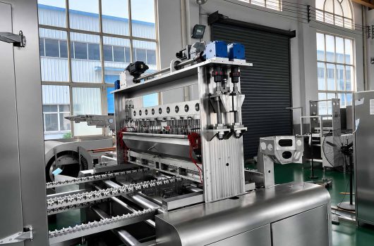 Full-Servo Screw-Driven Depositing Piston Matrix